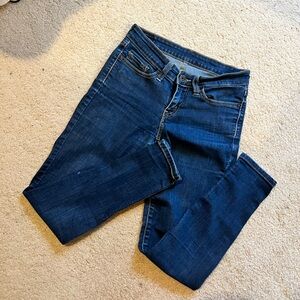 Levi's Dark Blue Straight Leg Jeans